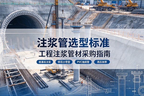 永仁注浆管选型标准